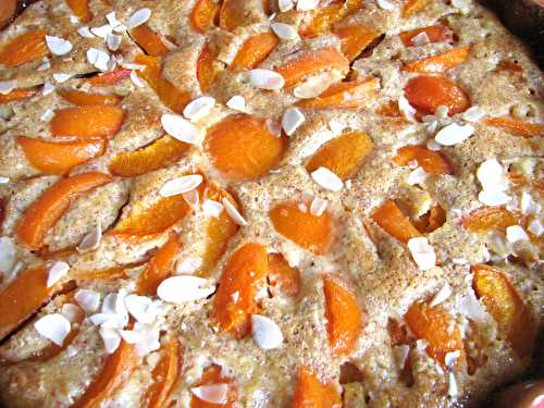 Crème d’amandes aux abricots
