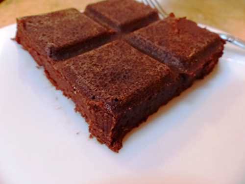 Dessert du placard : fondant marrons chocolat