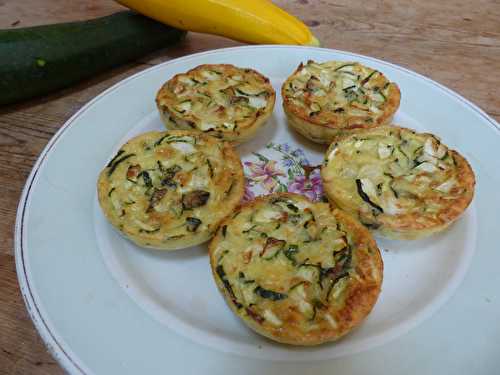 Flan de courgettes au basilic