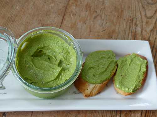 Houmous de petits pois