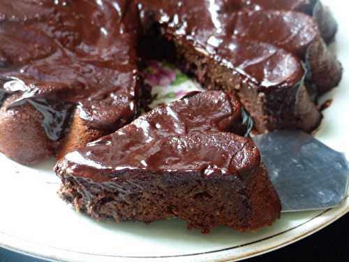 Le gâteau chocolat courgette