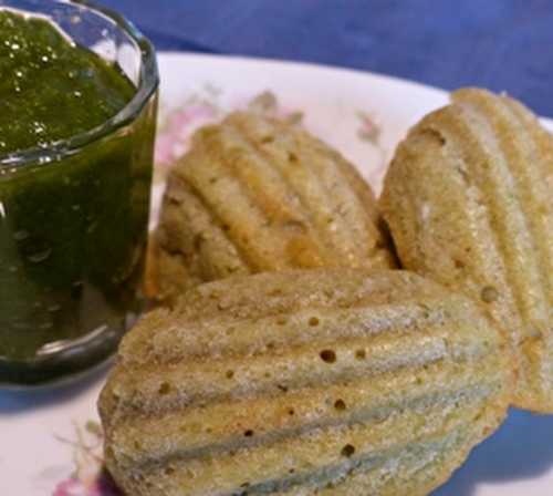 Madeleine au pesto maison