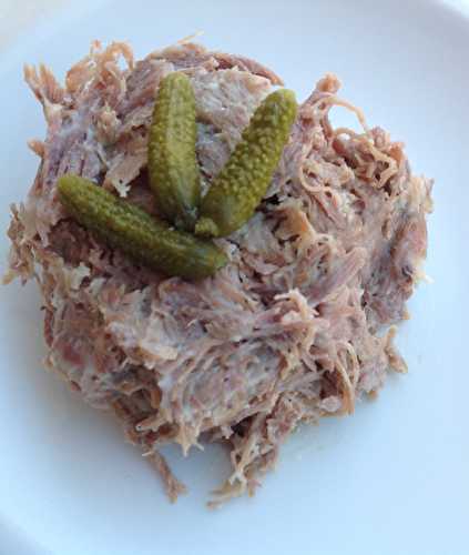 Mes rillettes de canard