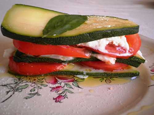 Millefeuilles de légumes à l’italienne