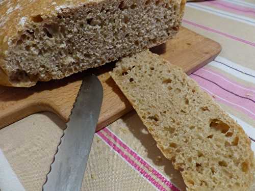 Pain d’épeautre au levain