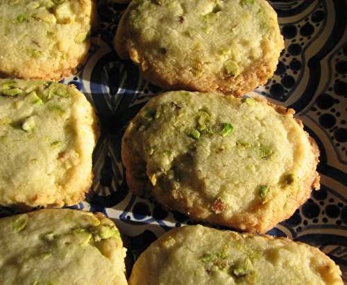 Petits sablés aux pistaches