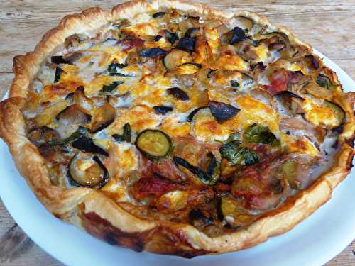 Quiche à la ratatouille