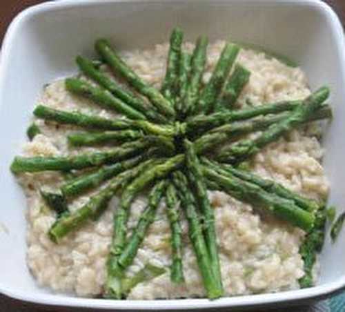 Risotto aux asperges vertes