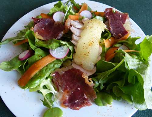 Salade printanière béarnaise