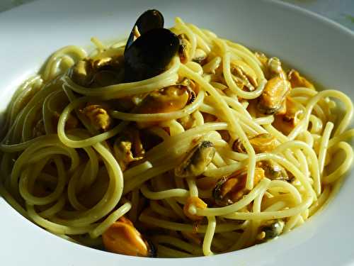 Spaghettis aux moules