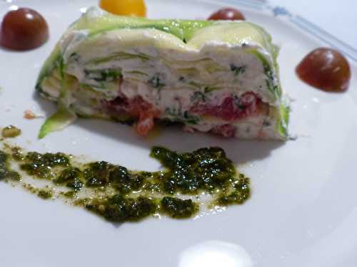 Terrine estivale de légumes