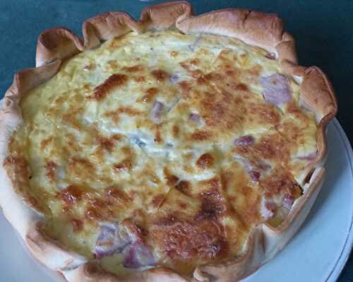 Quiche endives et jambon