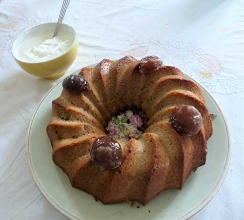 Gâteau tout aux marrons