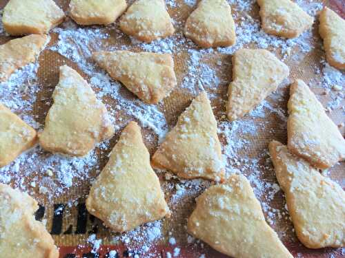 Petits sablés parfumés au limoncello