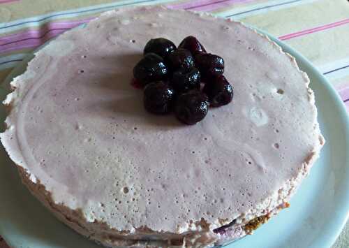 Cheesecake aux cerises