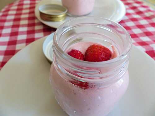 Mousse aux fraises facile