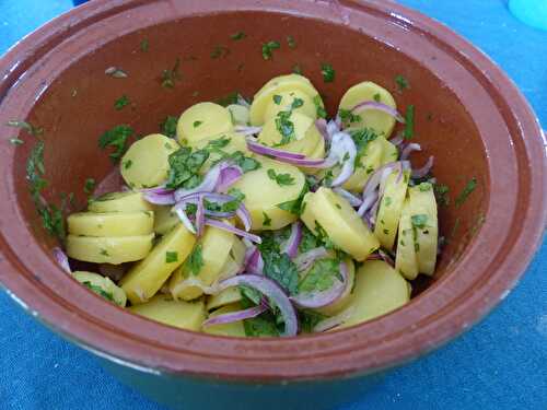 Salade de pommes de terre à la coriandre