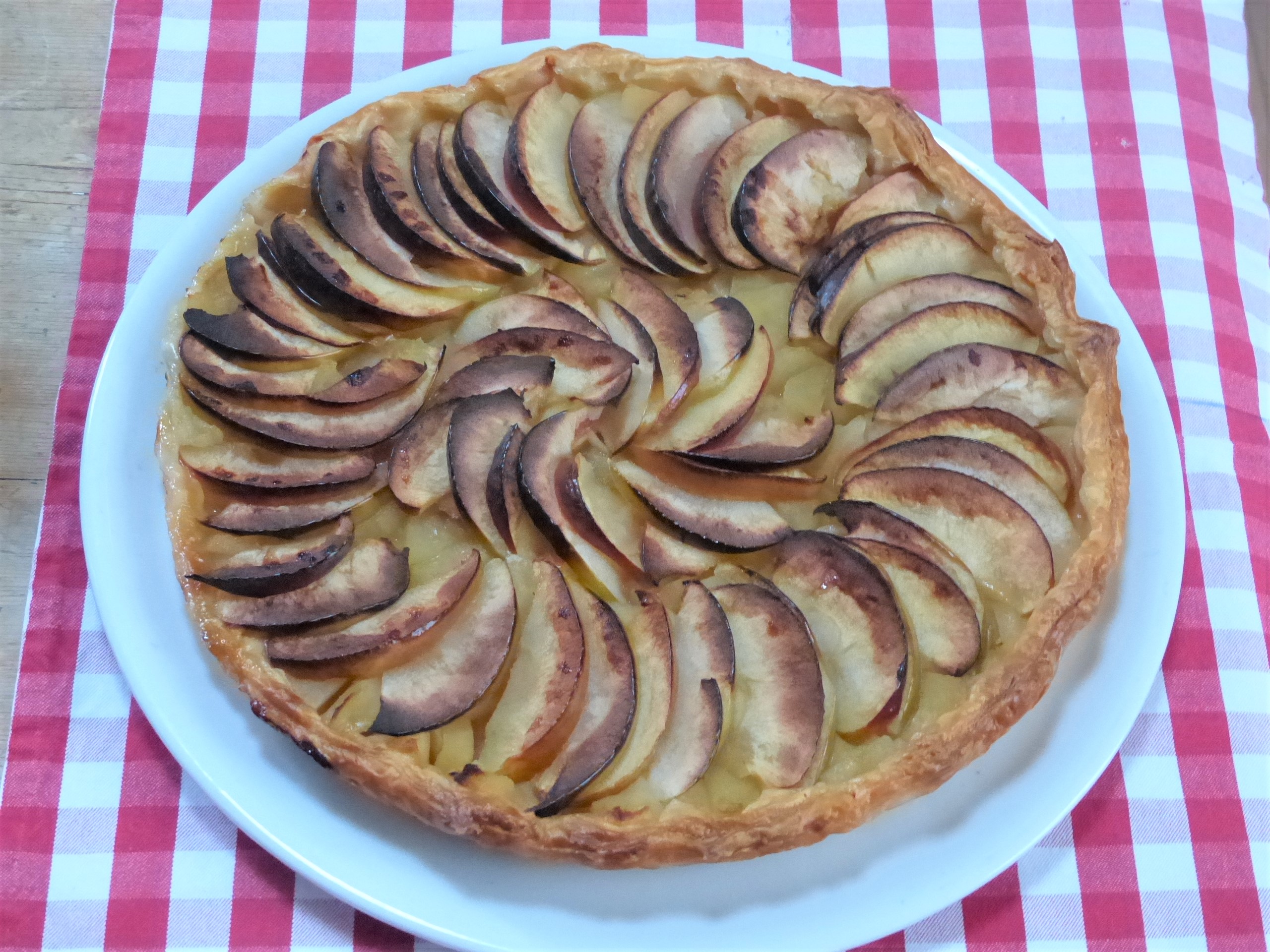 Tarte feuilletée aux 3 pommes