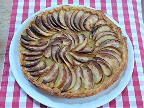 Tarte feuilletée aux 3 pommes