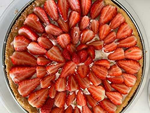 Tarte aux fraises toute simple