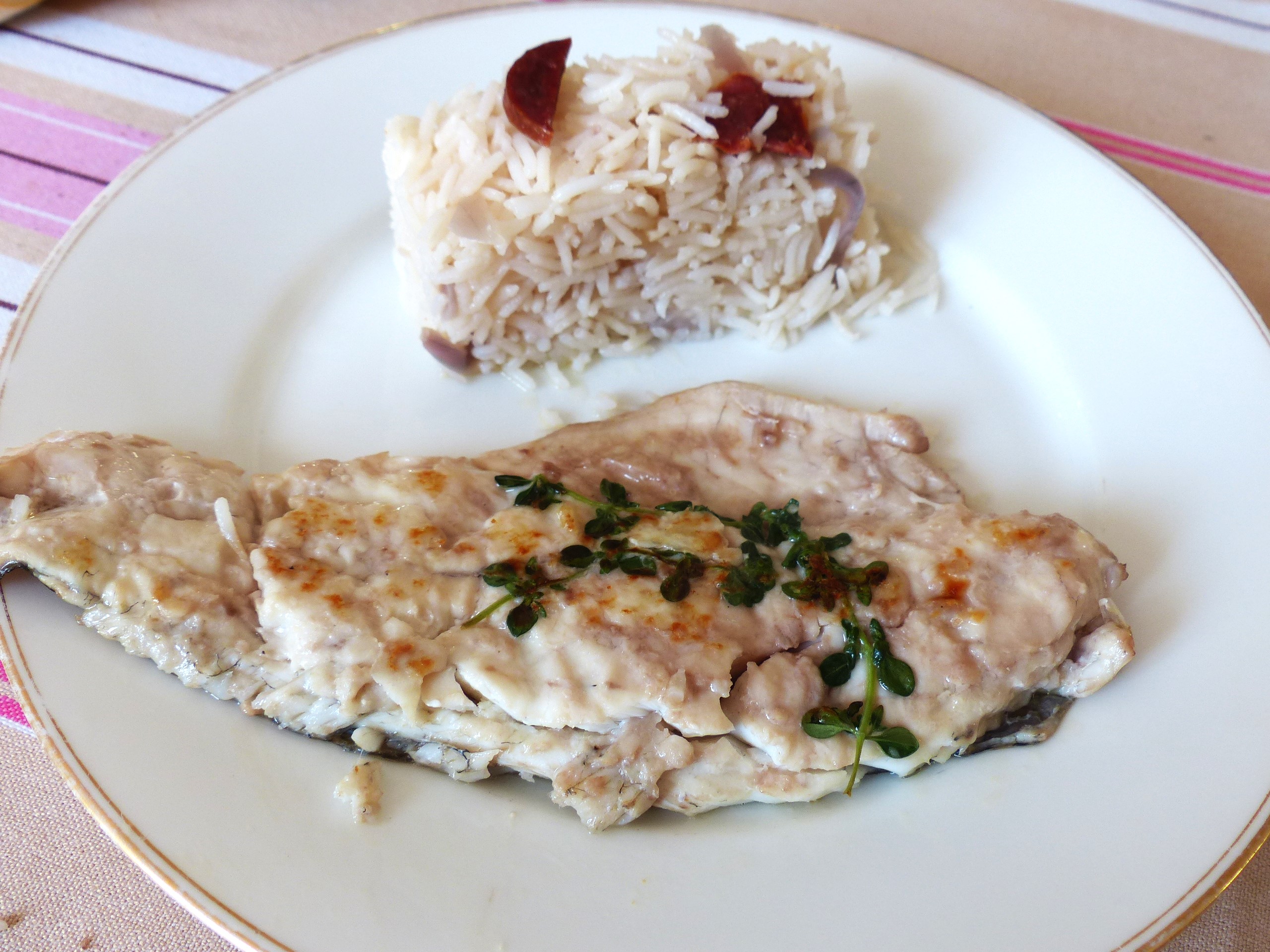 Filets d‘Ombline grillés