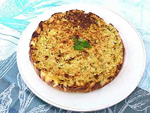 Flan de courgettes