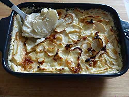 Gratin de navets au parmesan