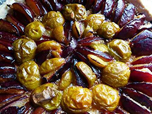 Tarte aux prunes