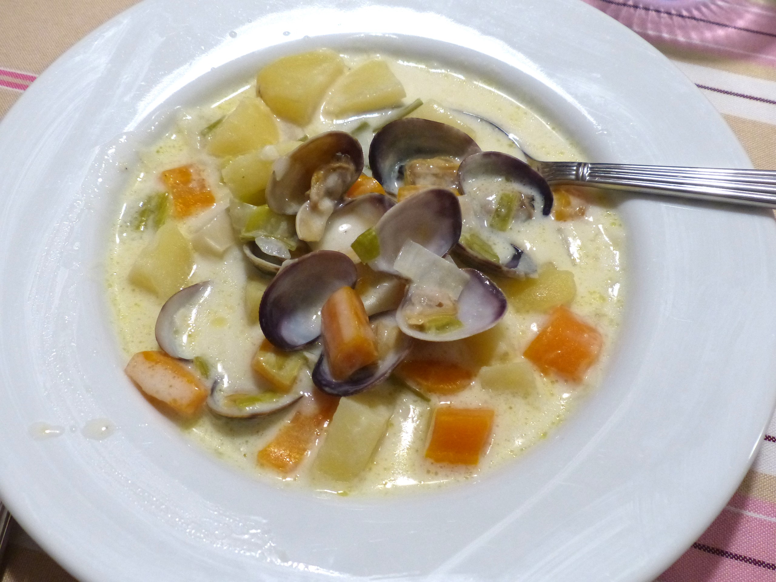 Clams chowder