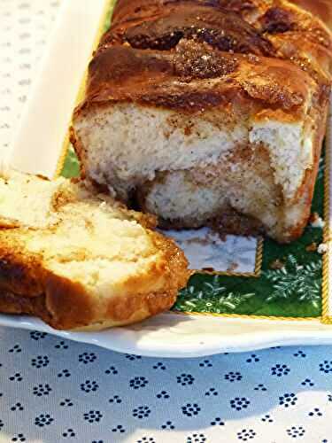 Brioche suédoise à la cannelle ou Kanelbullar
