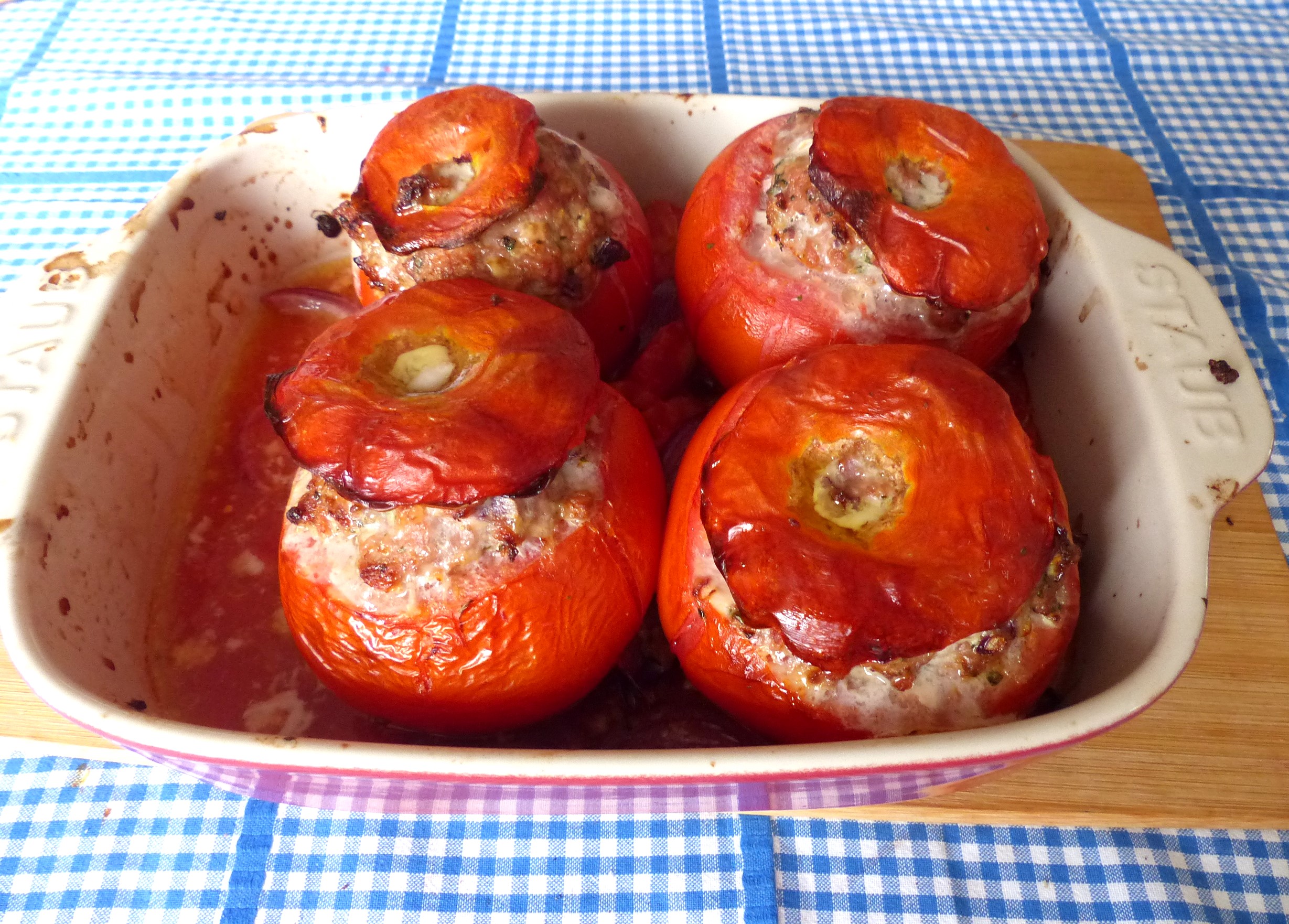 Tomates farcies à l’ancienne
