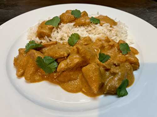 Butter chicken (ou poulet Makhani) au Cookéo