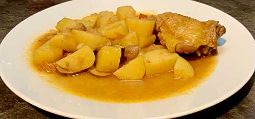 Cuisses de poulet au cidre à la sauteuse