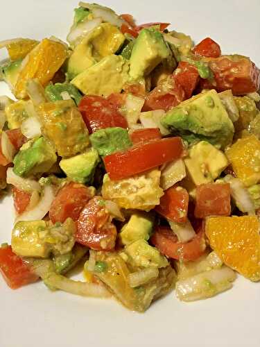 Salade d'avocats aux agrumes