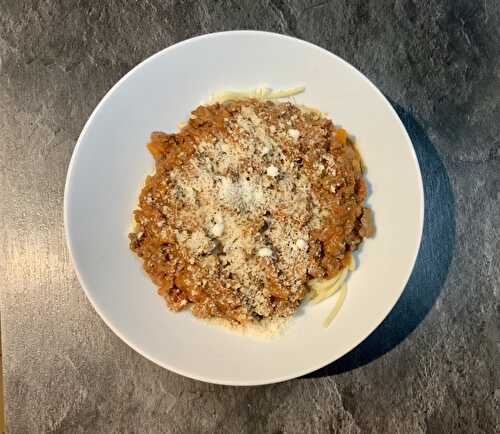 Sauce bolognaise (Pour lasagnes ou spaghetti)