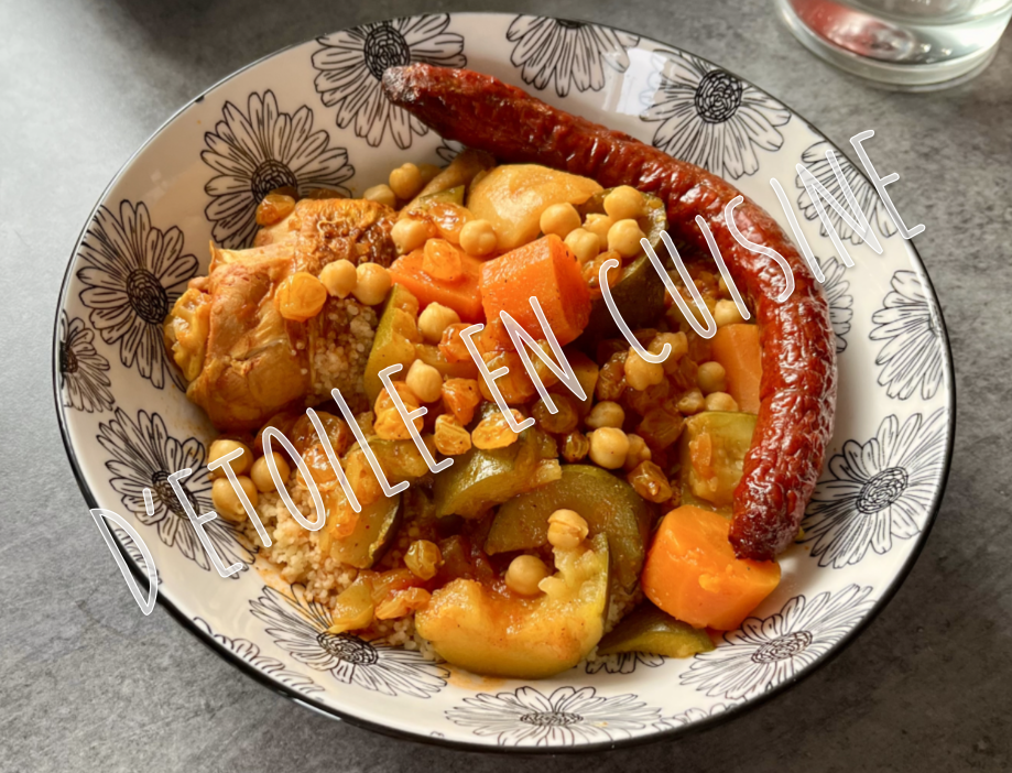 Couscous marocain poulet et merguez au Ninja Foodi Max