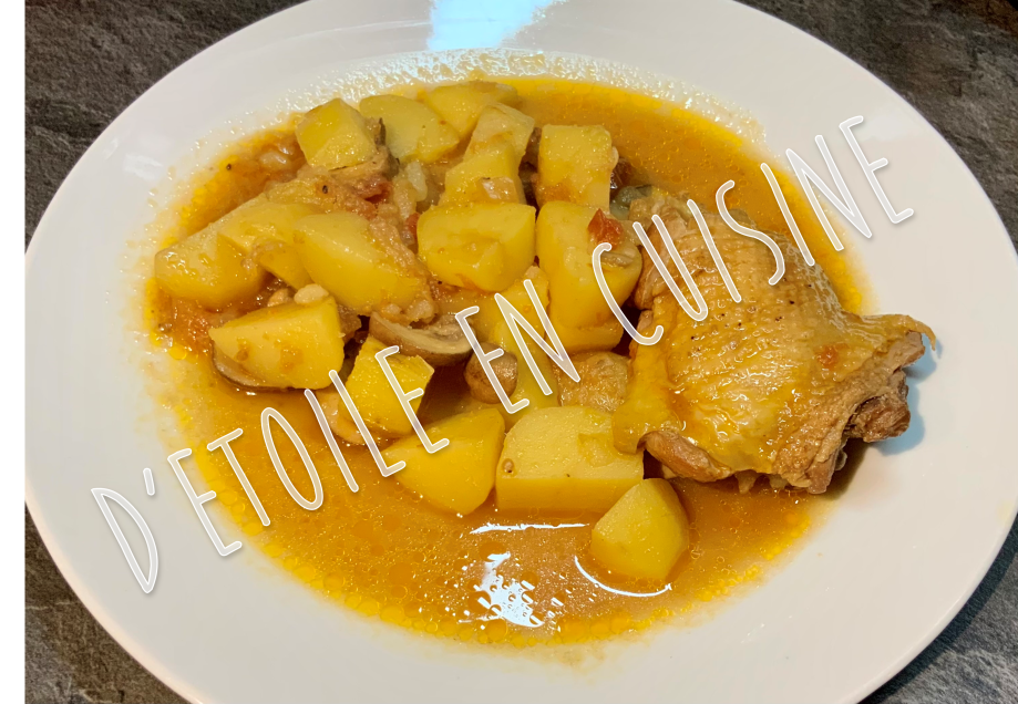 Cuisses de poulet au cidre au Cookeo