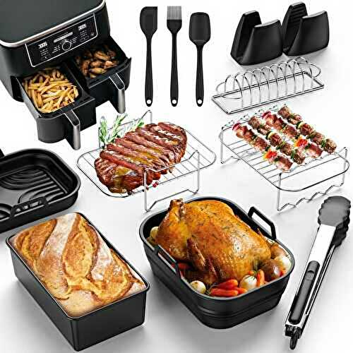 Accessoires utiles (voire indispensables) pour Airfryer double zone