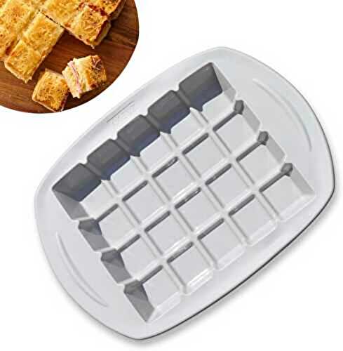 Croque tablette au four avec le moule tablette Akenz