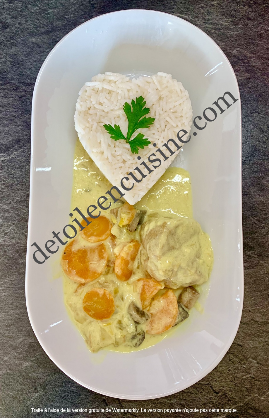 Blanquette de veau express au Cookeo