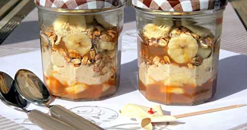 Banoffee en verrine 100% végétal