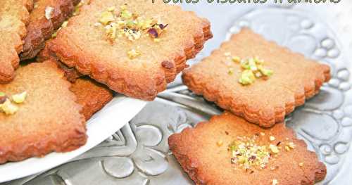 Biscuits Iraniens à la farine de pois chiches