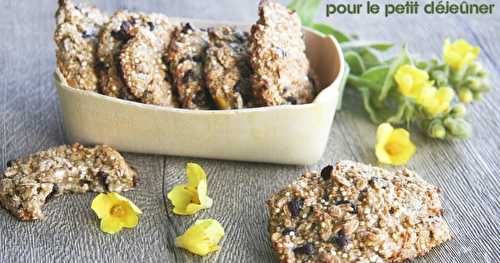 Biscuits moelleux au quinoa et à la banane plantain