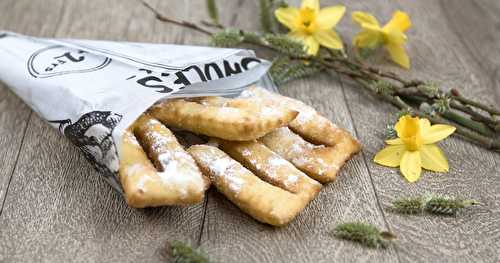 Bugnes végétaliennes et sans gluten