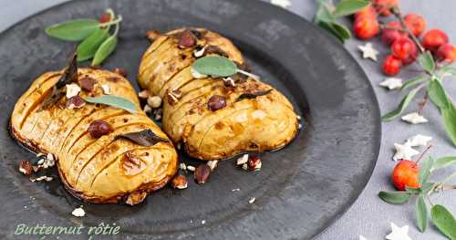 Butternut rôtie aux épices douces façon Hasselback