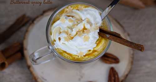 Butternut spicy latte