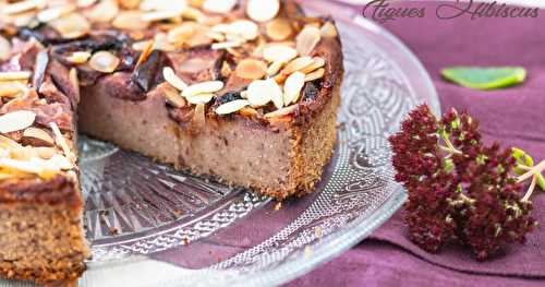 Clafoutis aux figues et à l'hibiscus