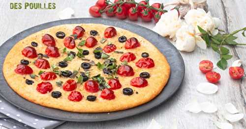 Focaccia des Pouilles aux tomates cerises