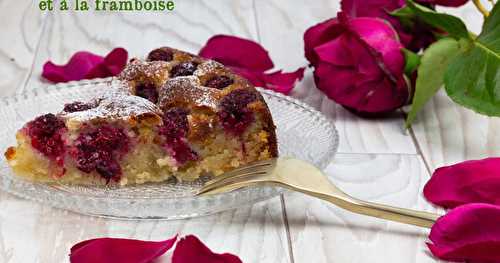 Fondant à l'amande et framboise