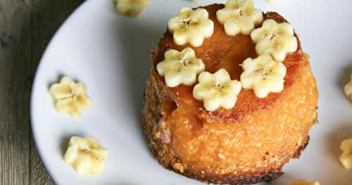 Gâteau à la patate douce et à la banane